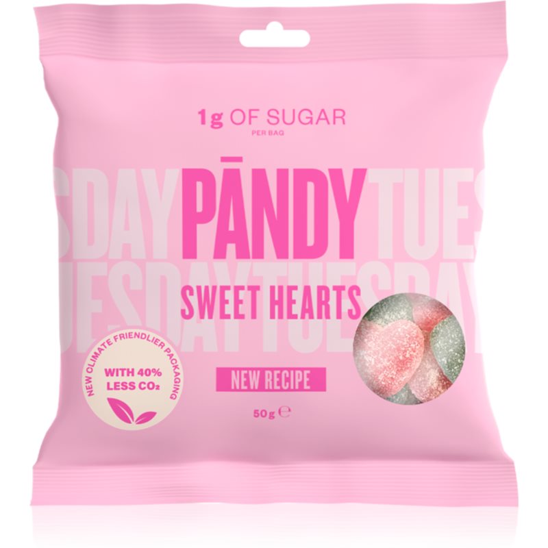 Pändy Candy Sweet Hearts želé cukríky 50 g