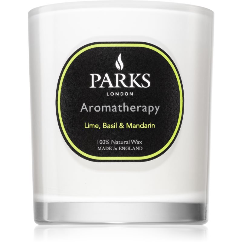 Parks London Aromatherapy Lime, Basil  Mandarin vonná sviečka 220 g