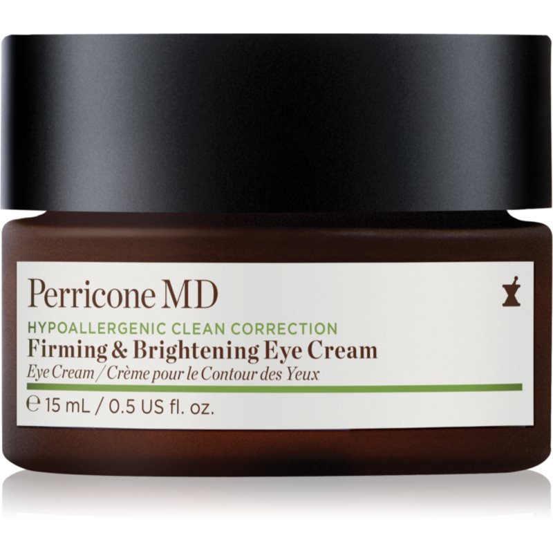 Perricone MD Hypoallergenic Clean Correction Eye Cream hydratačná a rozjasňujúca starostlivosť na očné viečka a kruhy pod očami 15 ml