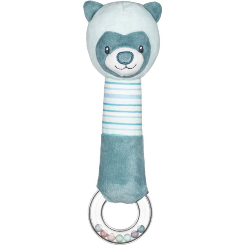 PetiteMars Squeaky Toy with Rattle pískacia hračka s hrkálkou Bear Mike 1 ks