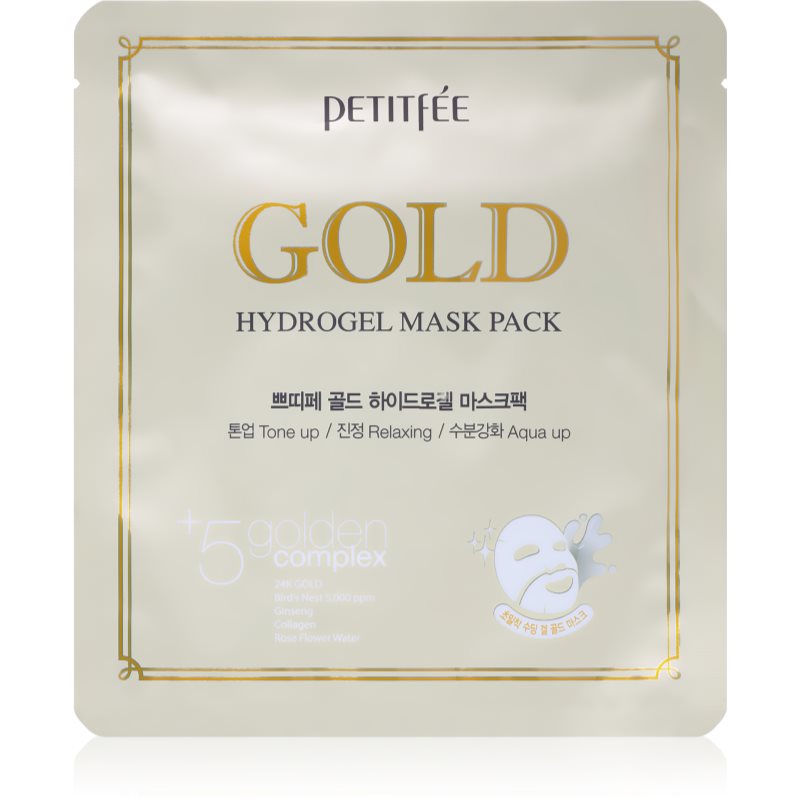 Petitfée Gold intenzívna hydrogélová maska s 24karátovým zlatom 32 g