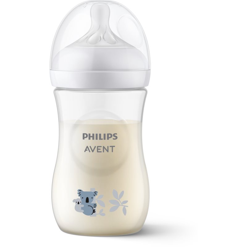 Philips Avent Natural Response 1 m dojčenská fľaša Koala 260 ml