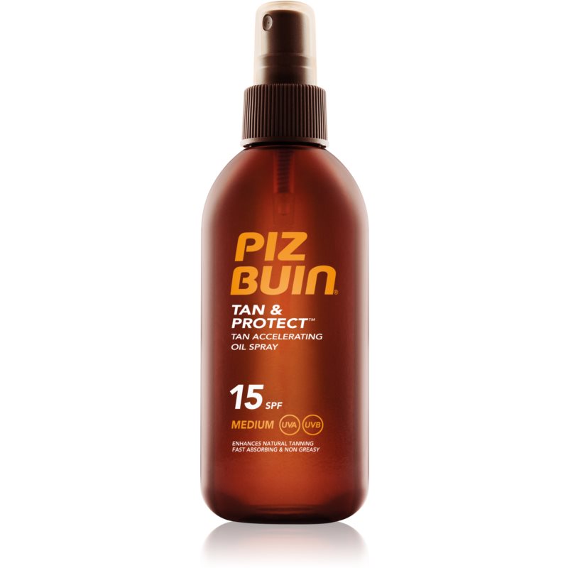 Piz Buin Tan  Protect ochranný olej urýchľujúci opálenie SPF 15 150 ml