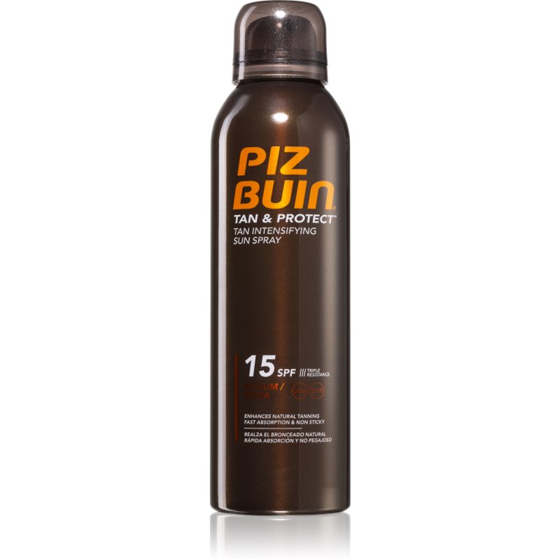 Piz Buin Tan  Protect ochranný sprej urýchľujúci opaľovanie SPF 15 150 ml