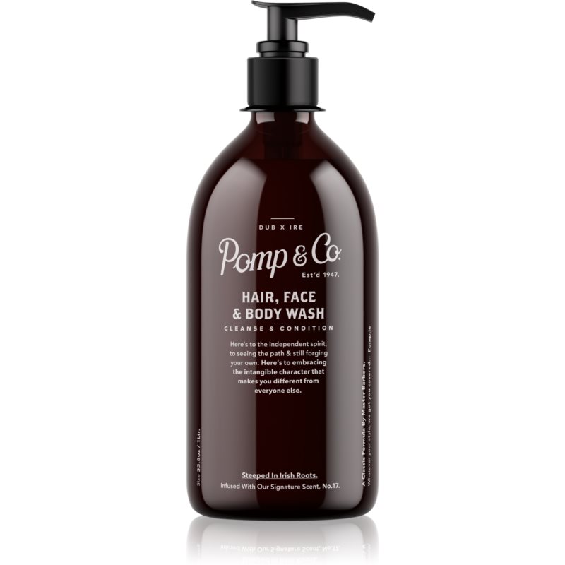 Pomp  Co Hair and Body Wash sprchový gél a šampón 2 v 1 1000 ml