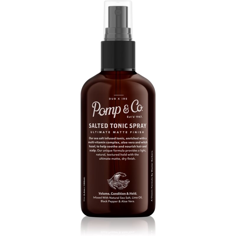 Pomp  Co Salted Tonic Spray slaný sprej na vlasy 100 ml