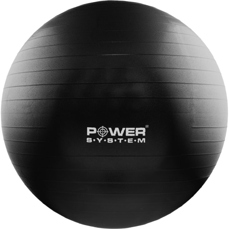 Power System Pro Gymball gymnastická lopta farba Black 75 cm