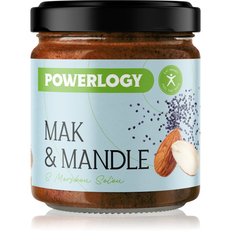 Powerlogy Mak a Mandle Krém orechová nátierka 330 g
