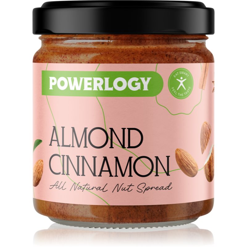 Powerlogy Almond Cinnamon Cream orechová nátierka 330 g