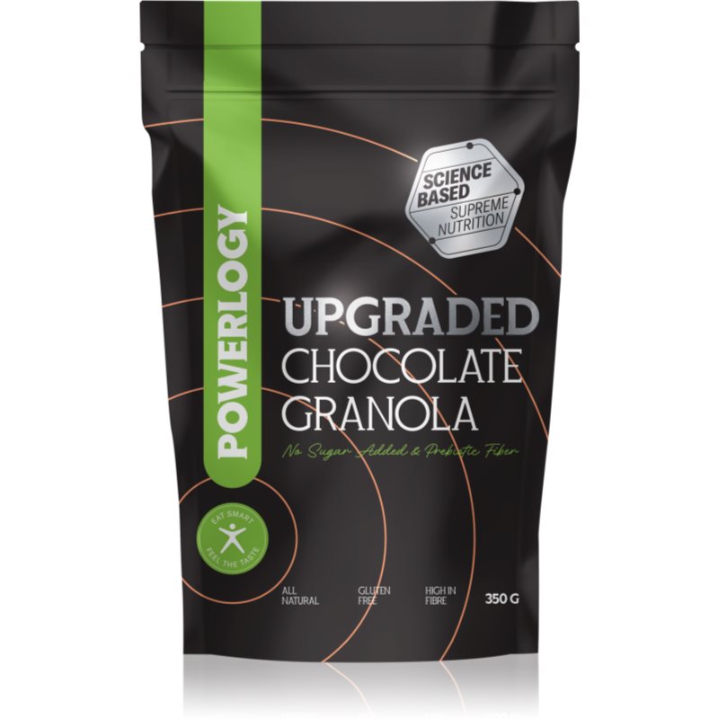 Powerlogy Upgraded Granola granola s čokoládou príchuť Chocolate 350 g
