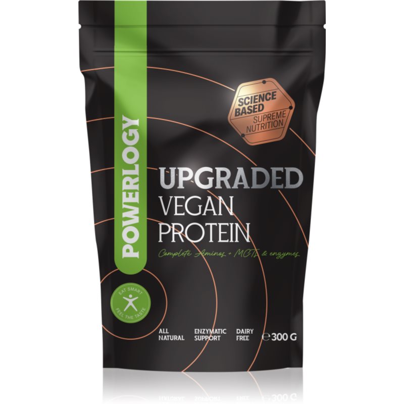 Powerlogy Upgraded Vegan protein vegánsky proteín príchuť Vanilla 300 g