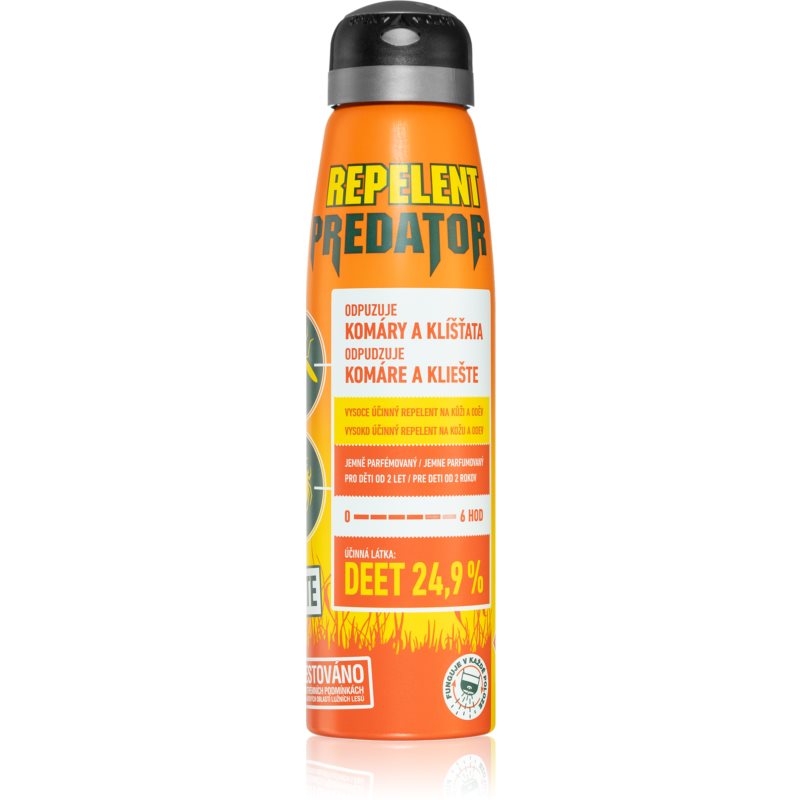 Predator Forte 25  percent parfémovaný repelent proti komárom a kliešťom 150 ml