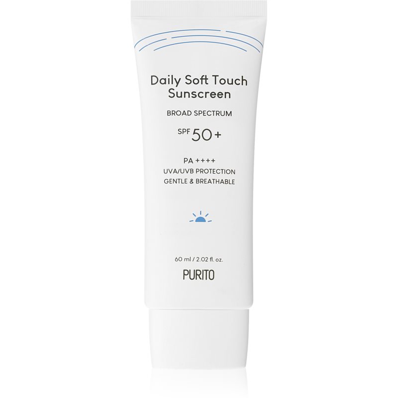 Purito Daily Soft Touch Sunscreen ľahký ochranný krém na tvár SPF 50 60 ml