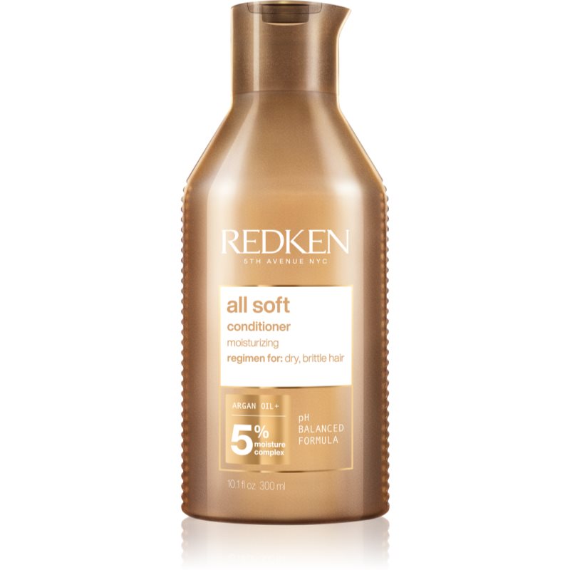 Redken All Soft vyživujúci kondicionér pre suché a slabé vlasy 300 ml