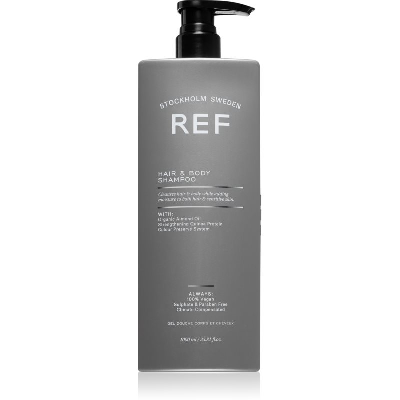 REF Hair  Body šampón a sprchový gél 2 v 1 1000 ml