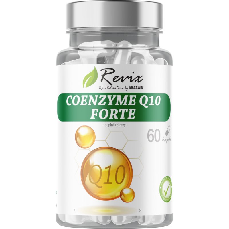 Revix Coenzyme Q10 Forte kapsuly na normálnu funkciu srdca a ciev 60 cps
