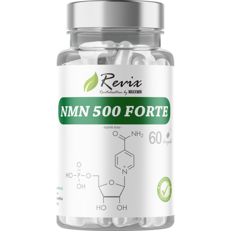 Revix NMN 500 Forte kapsuly na podporu imunitného systému, pre krásnu pleť a nechty 60 cps
