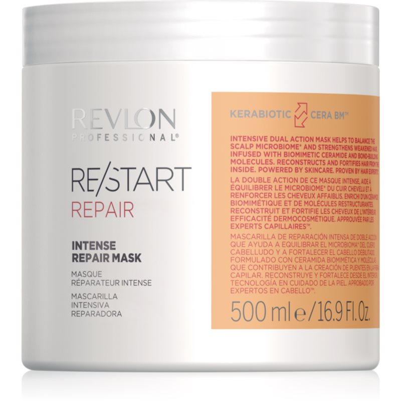Revlon Professional ReStart Recovery obnovujúca maska pre poškodené a krehké vlasy 500 ml