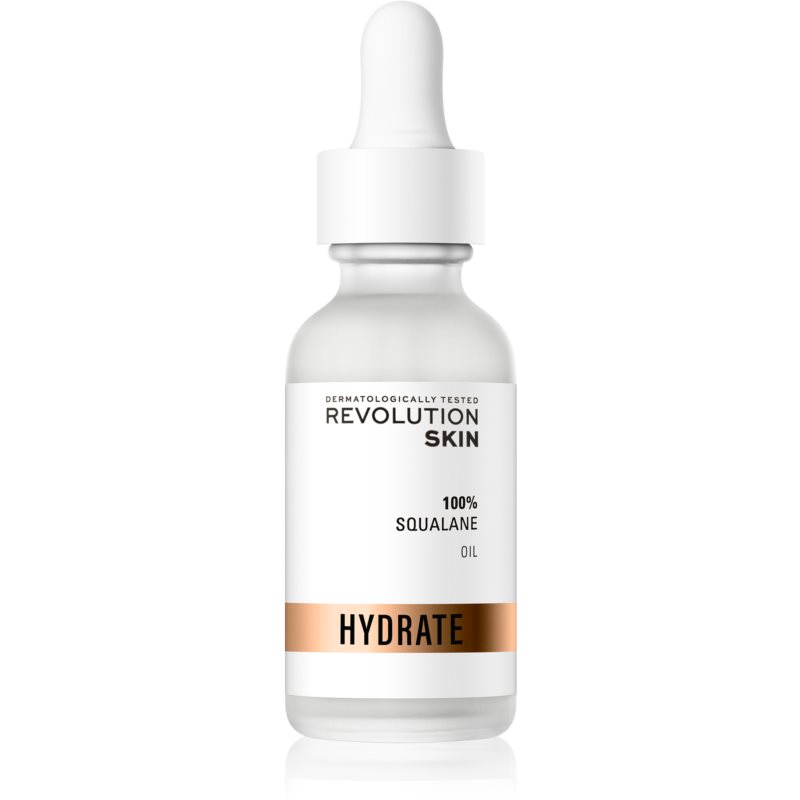Revolution Skincare Hydrate 100 percent Squalane 100  percent squalane pre rozjasnenie a vyhladenie pleti 30 ml