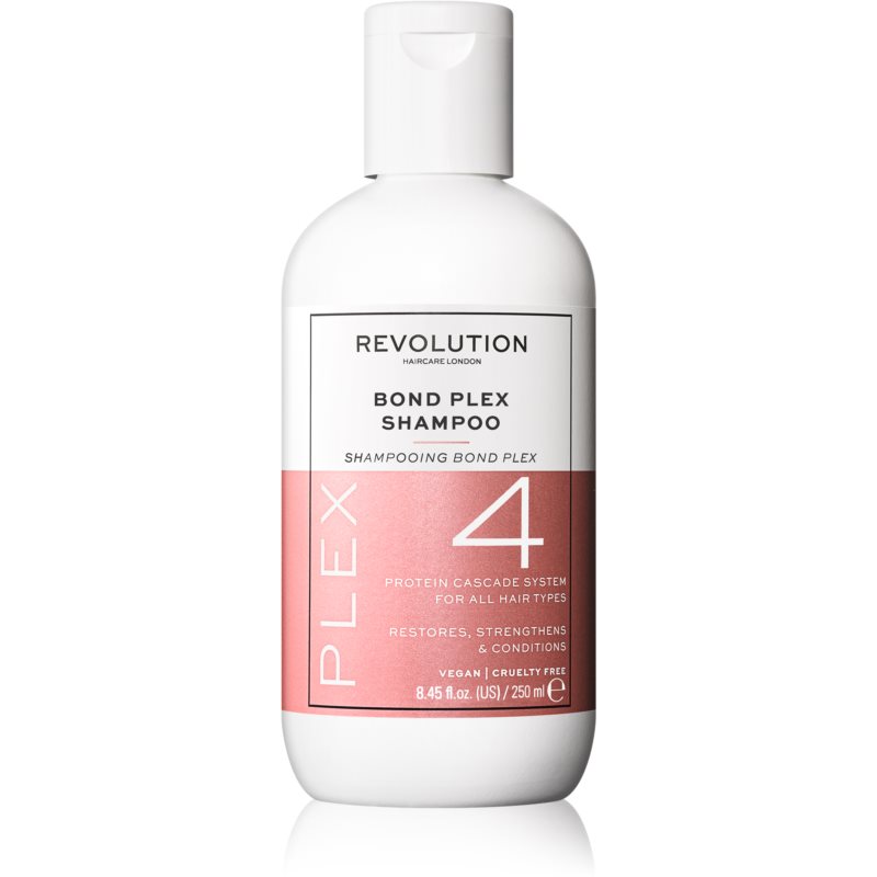 Revolution Haircare Plex No.4 Bond Shampoo intenzívne vyživujúci šampón pre suché a poškodené vlasy 250 ml
