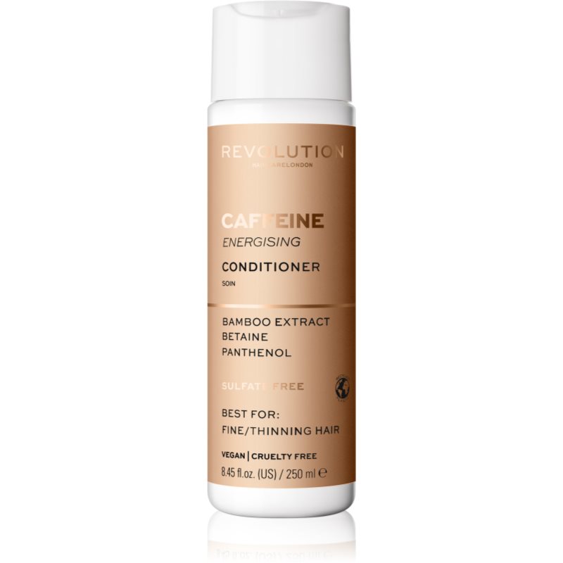 Revolution Haircare Skinification Caffeine energizujúci kondicionér pre jemné, rednúce a krehké vlasy 250 ml
