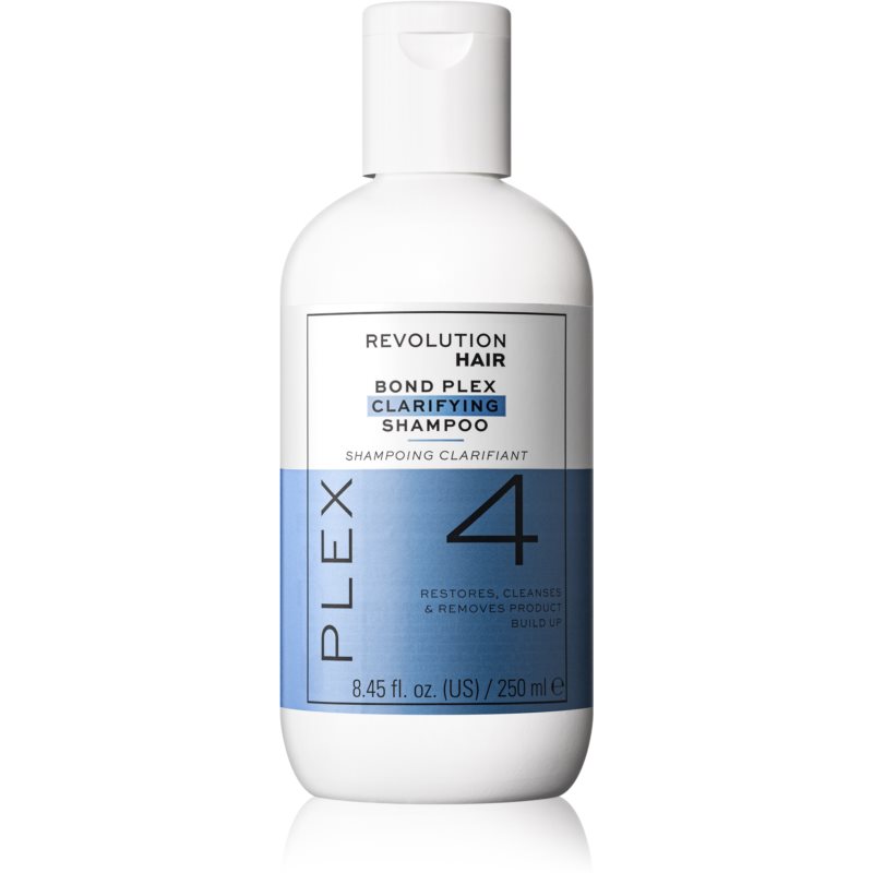 Revolution Haircare Plex Restore No.4 Bond Clarifying Shampoo hĺbkovo čistiaci šampón pre suché a poškodené vlasy 250 ml