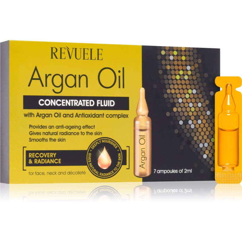 Revuele Argan Oil Concentrated Fluid koncentrované pleťové sérum s arganovým olejom 7x2 ml