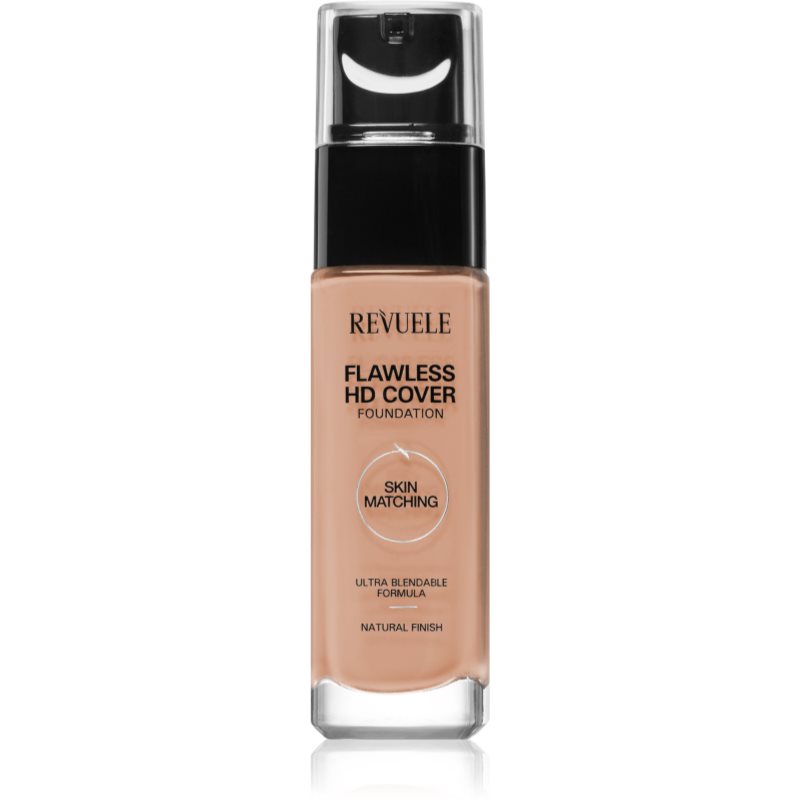 Revuele Flawless HD Cover Foundation ľahký make-up pre dokonalý vzhľad odtieň 02 Vanilla 33 ml
