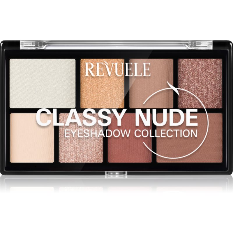 Revuele Eyeshadow Collection paletka očných tieňov odtieň Classy Nude 15 g