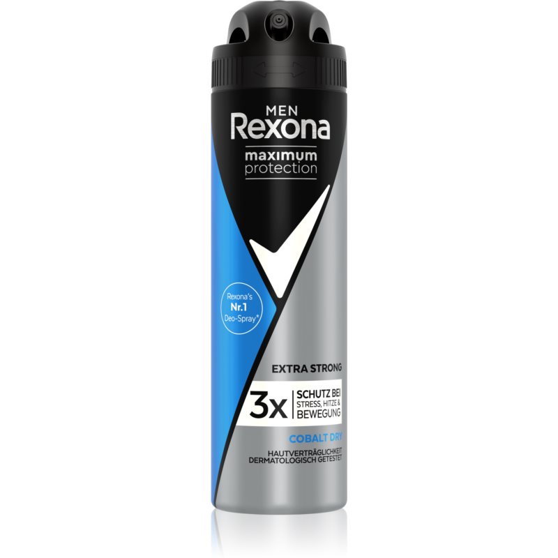 Rexona Men Maximum Protection antiperspirant v spreji proti nadmernému poteniu pre mužov Cobalt Dry 150 ml