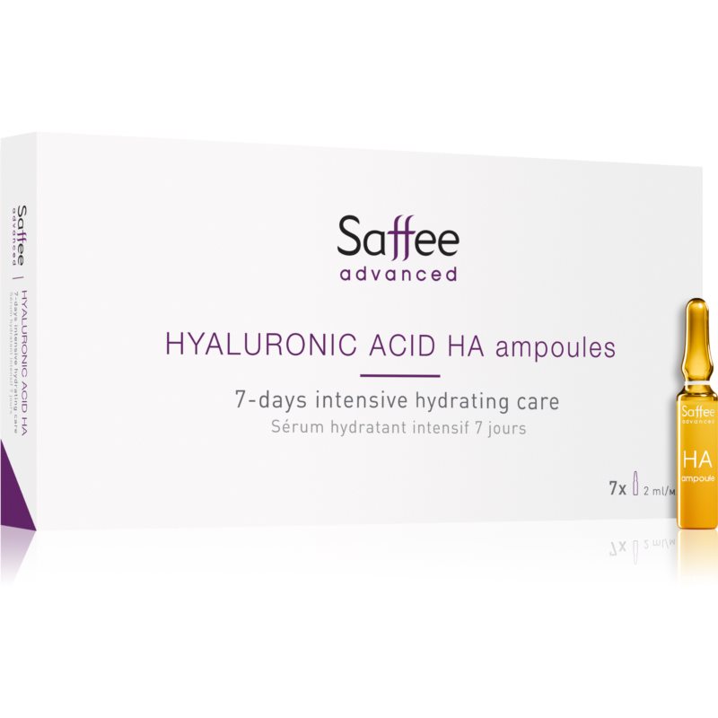 Saffee Advanced Hyaluronic Acid Ampoules ampuly – 7-denná intenzívna starostlivosť s kyselinou hyalurónovou 7x2 ml