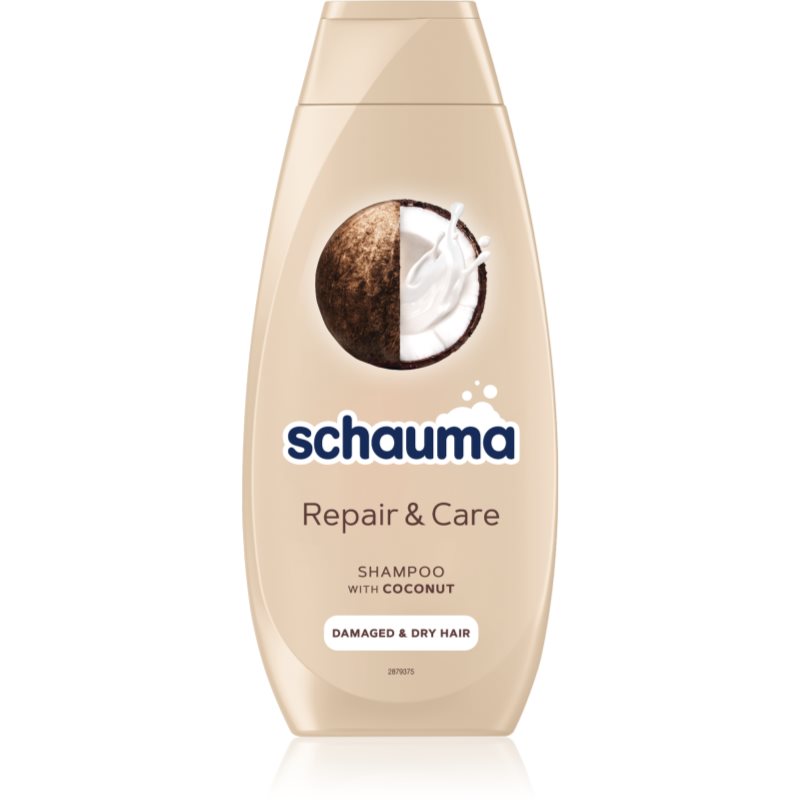 Schwarzkopf Schauma Repair  Care šampón pre suché a poškodené vlasy s kokosom 400 ml