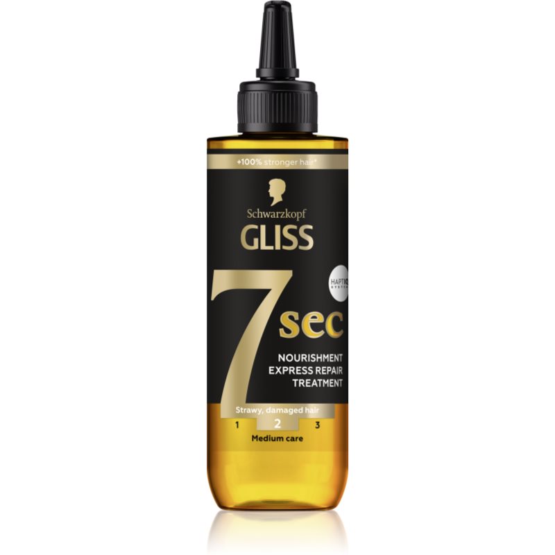 Schwarzkopf Gliss Oil Nutritive regeneračná starostlivosť pre slabé, namáhané vlasy 200 ml