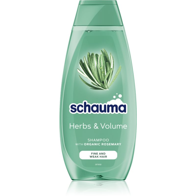 Schwarzkopf Schauma Herbs  Volume šampón pre jemné vlasy bez objemu 400 ml