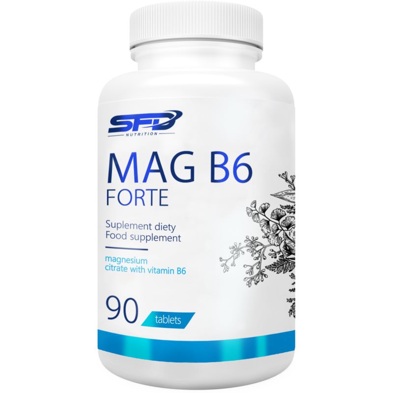 SFD Nutrition Mag B6 Forte podpora spánku a regenerácie 90 tbl