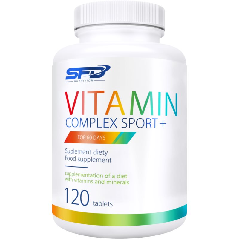 SFD Nutrition Vitamin Complex Sport komplexný multivitamín pre športovcov 120 tbl
