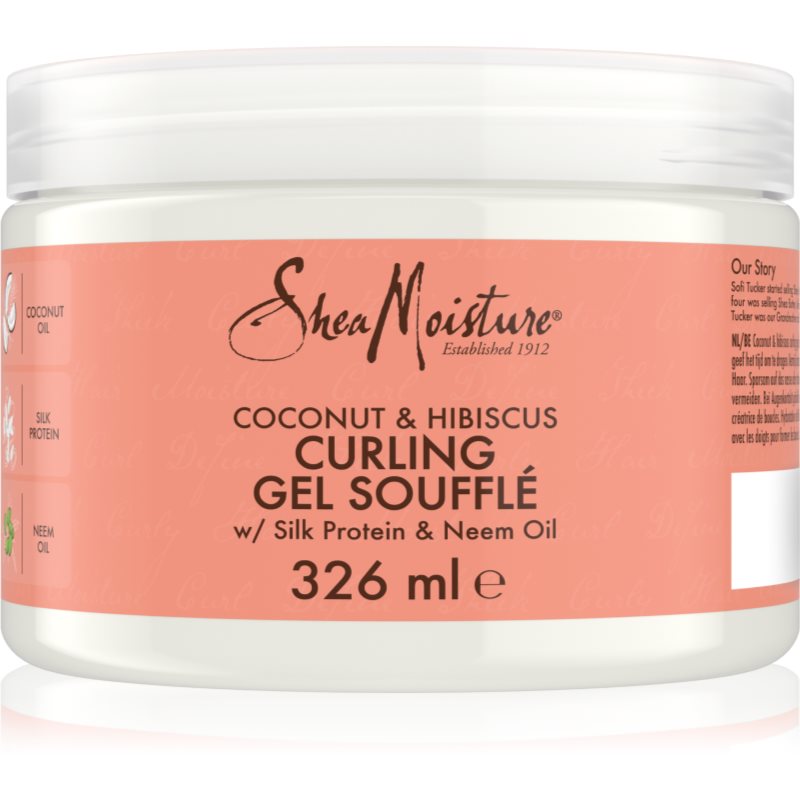 Shea Moisture Coconut  Hibiscus suflé pre vlnité a kučeravé vlasy 340 g