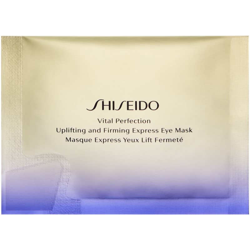 Shiseido Vital Perfection Uplifting  Firming Express Eye Mask liftingová a spevňujúca maska na očné okolie 12 ks