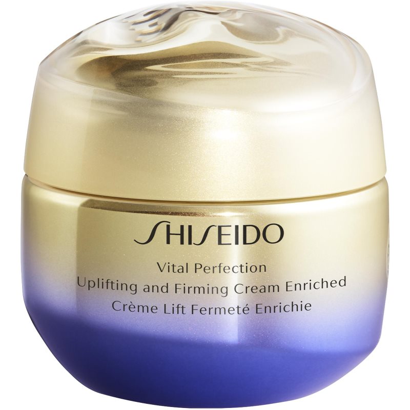 Shiseido Vital Perfection Uplifting  Firming Cream Enriched liftingový spevňujúci krém pre suchú pleť 50 ml