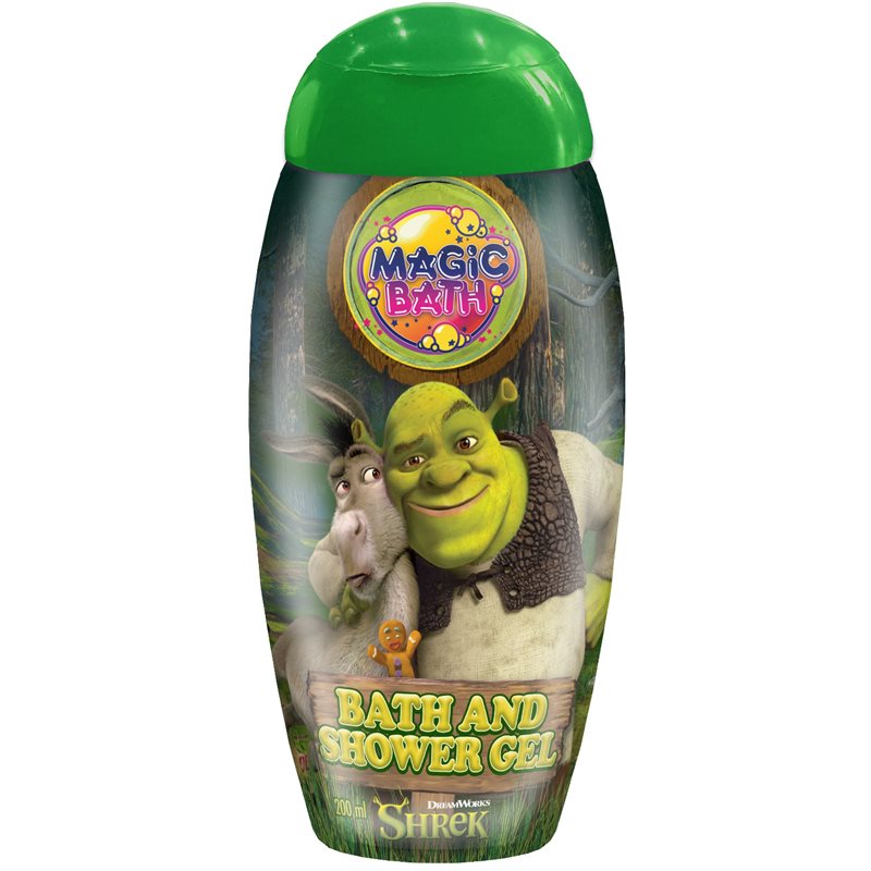 Shrek Magic Bath Bath  Shower Gel sprchový gél pre deti 200 ml