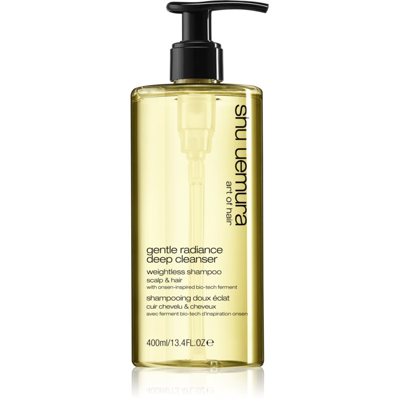 Shu Uemura Deep Cleanser Gentle Radiance jemný čistiaci šampón pre zdravé a krásne vlasy 400 ml