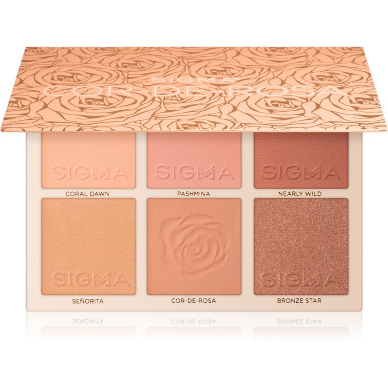 Sigma Beauty Cor-de-Rosa Blush Palette paleta líceniek 25,05 g