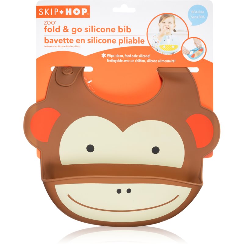 Skip Hop Zoo Monkey podbradníček 6m 1 ks