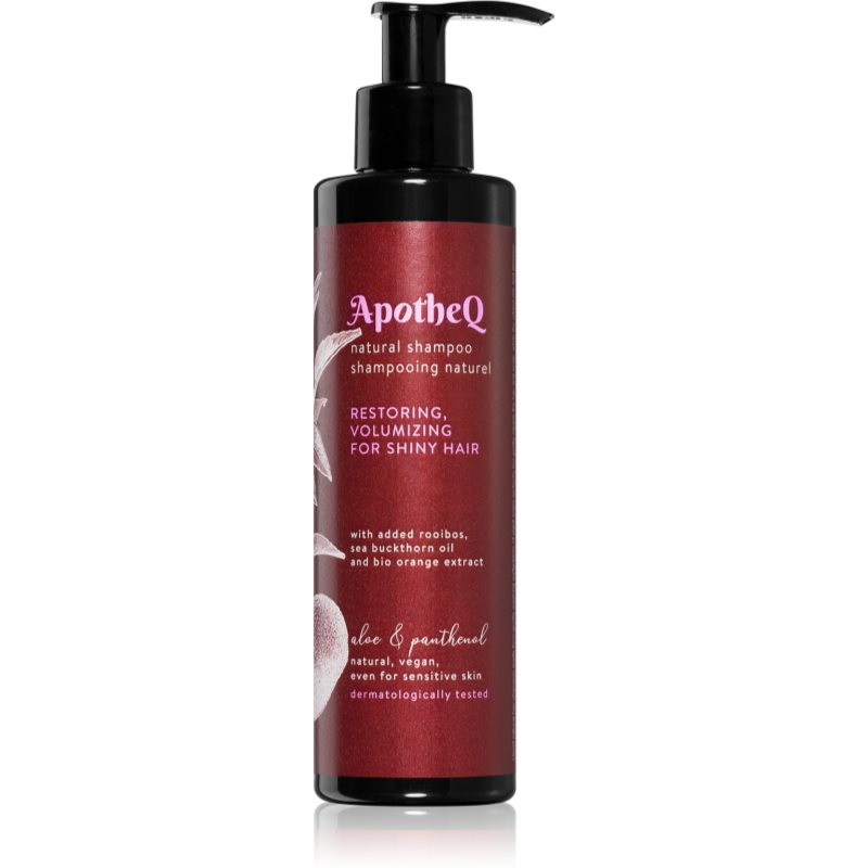 Soaphoria ApotheQ Aloe  Panthenol šampón na lesk a hebkosť vlasov 250 ml