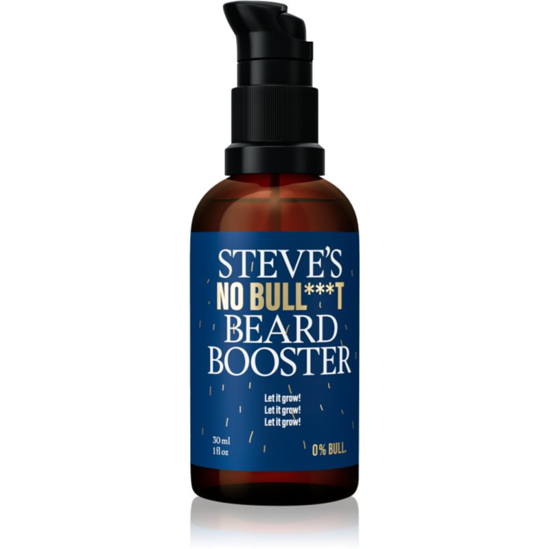 Steves No Bull***t Beard Booster starostlivosť pre podporu rastu fúzov 30 ml