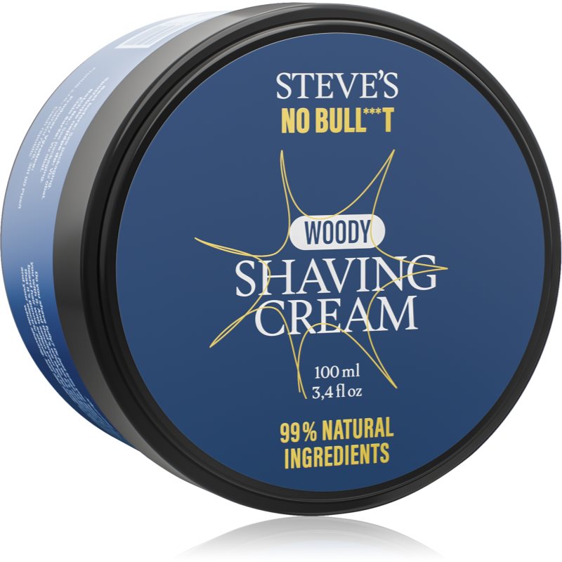 Steves No Bull***t Shaving Cream krém na holenie Sandalwood 100 ml