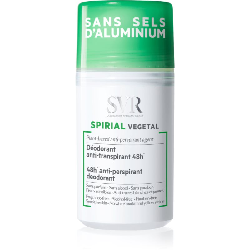 SVR Spirial antiperspirant roll-on pre citlivú pokožku 50 ml