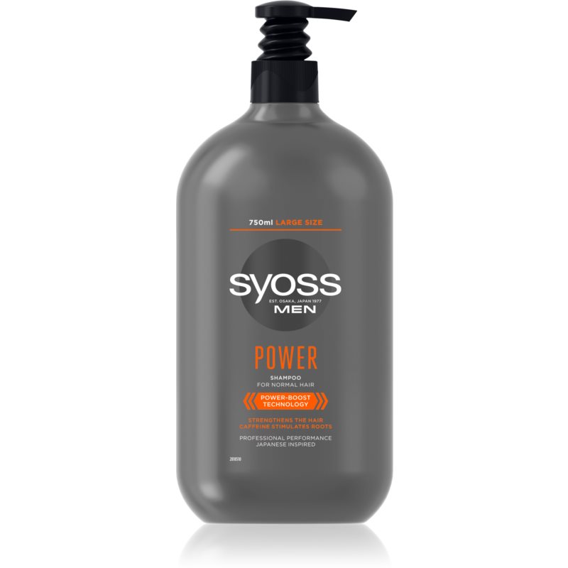 Syoss Men Power  Strength posilňujúci šampón s kofeínom 750 ml