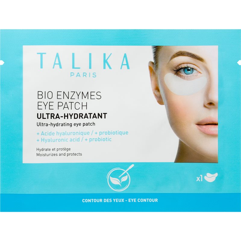 Talika Bio Enzymes Eye Patch vyhladzujúca očná maska s probiotikami 1 ks
