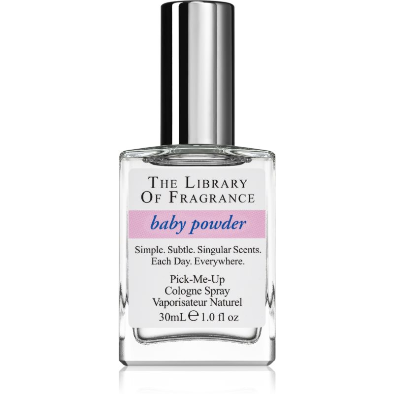 The Library of Fragrance Baby Powder kolínska voda unisex 30 ml
